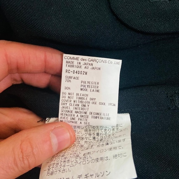 Rare vintage comme des garncons Robe de Chambre coat jacket parka - Picture 10 of 10